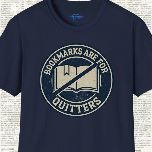 Bookmarks Are for Quitters - Navy