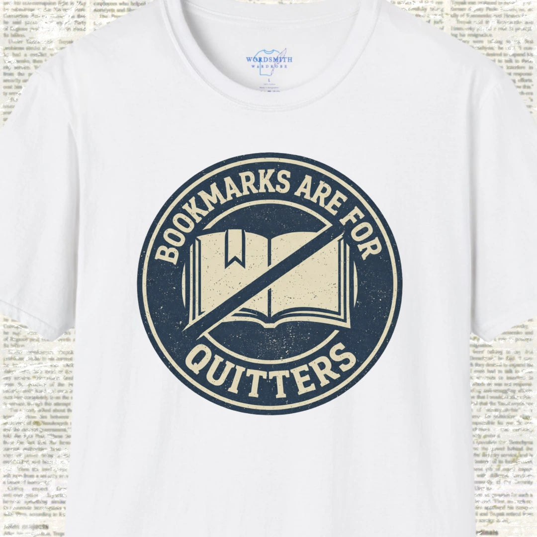 Bookmarks Are for Quitters - White