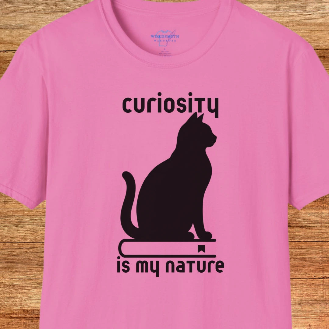 Curiosity Is My Nature Shirt - Azalea