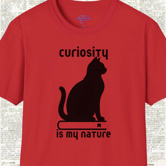 Curiosity Is My Nature Shirt - Red
