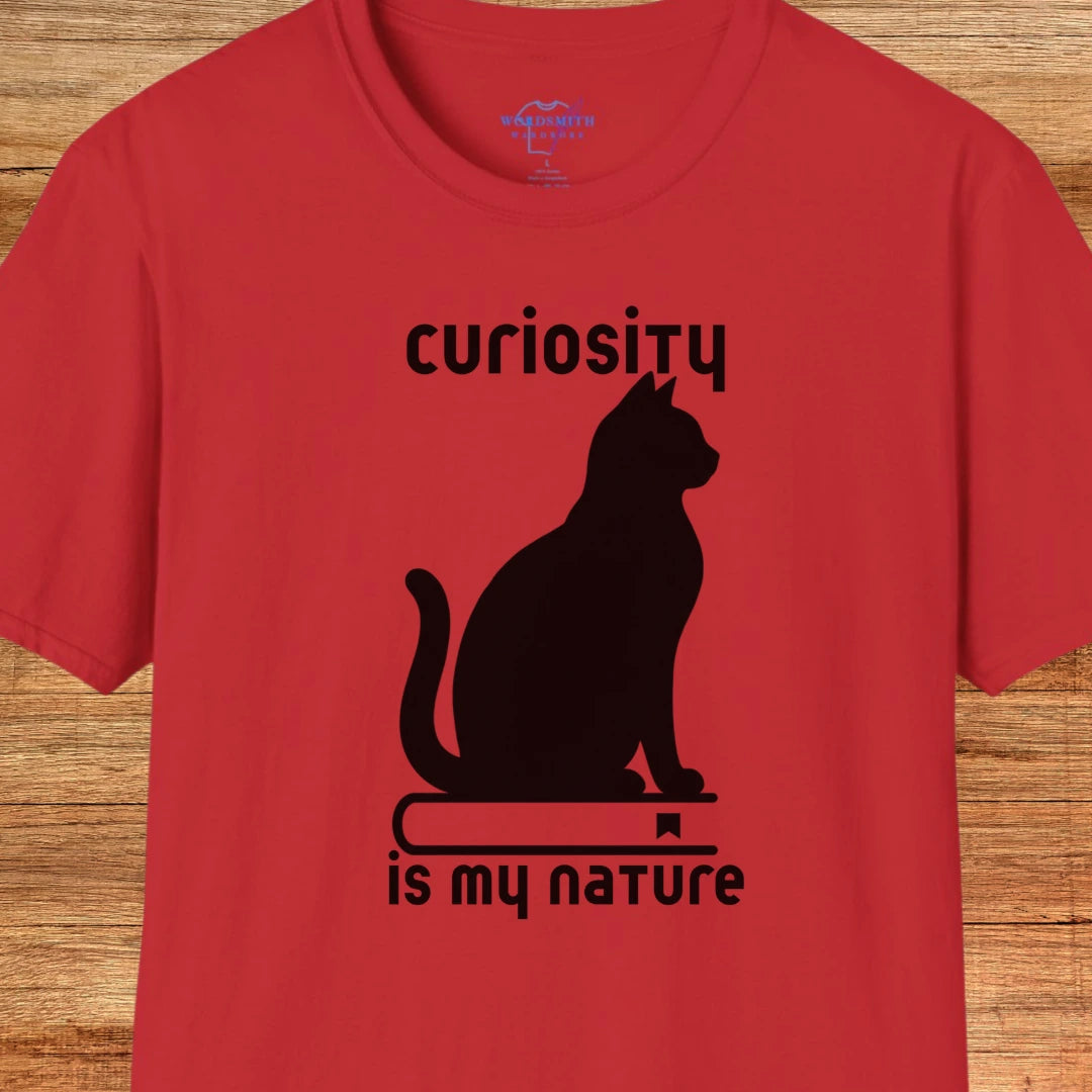 Curiosity Is My Nature Shirt - Red