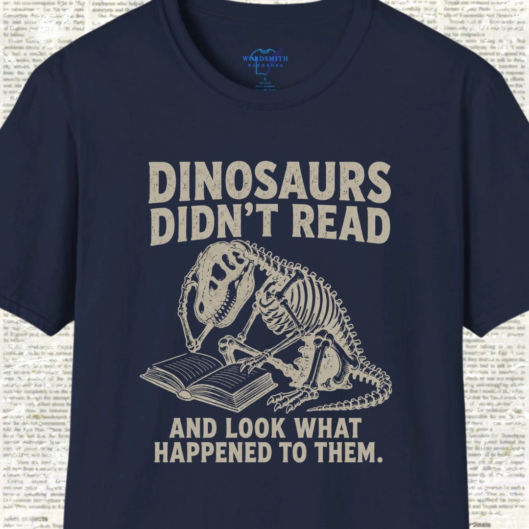 Dinosaurs Didn’t Read and Look What Happened to Them - Navy