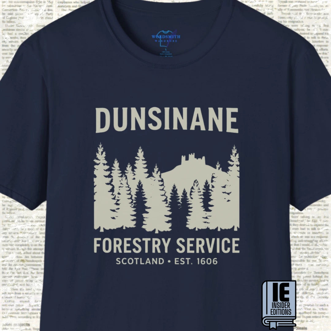 Dunsinane Forestry Service T-Shirt - Navy