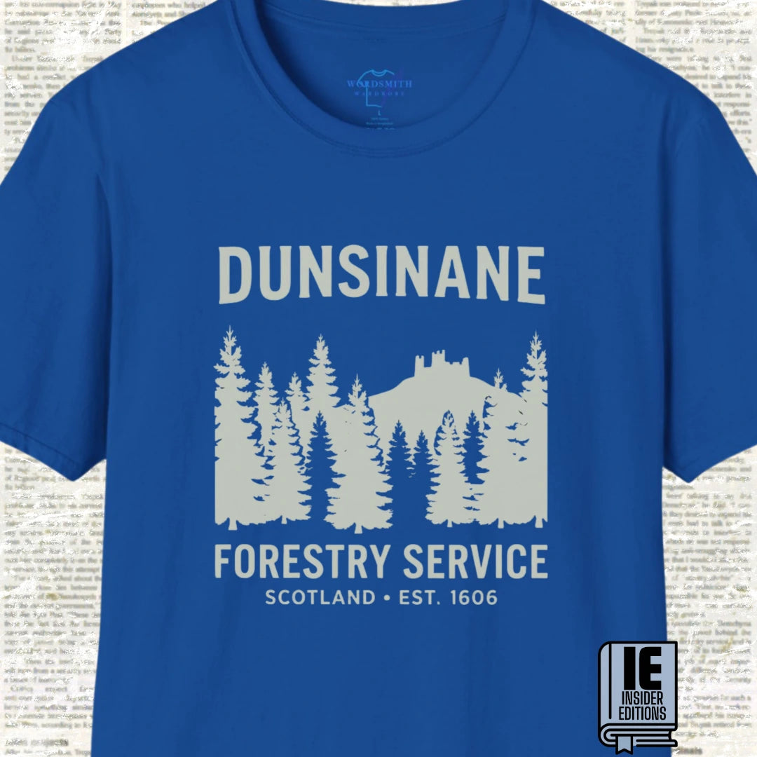 Dunsinane Forestry Service T-Shirt - Royal