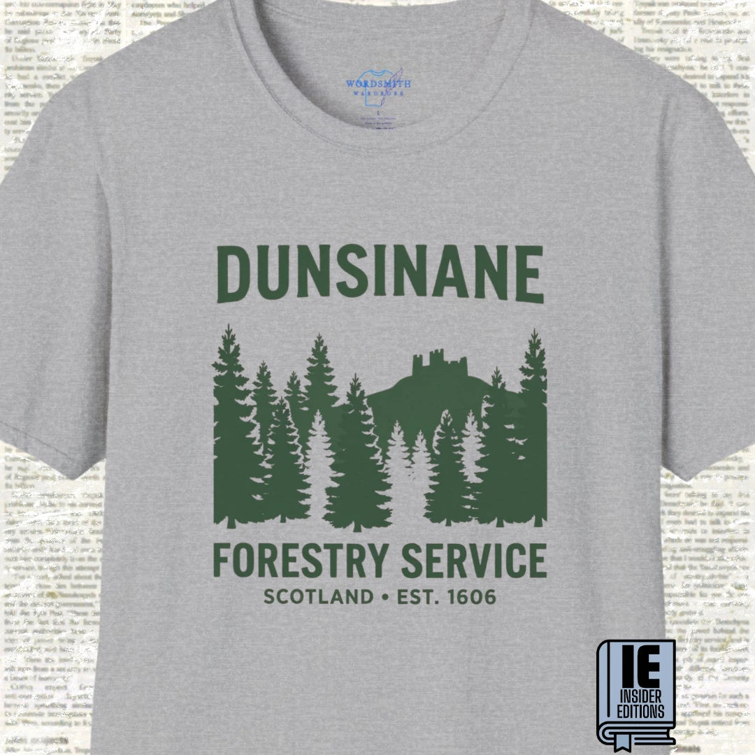 Dunsinane Forestry Service T-Shirt - Sport Grey