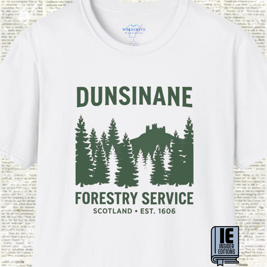Dunsinane Forestry Service T-Shirt - White