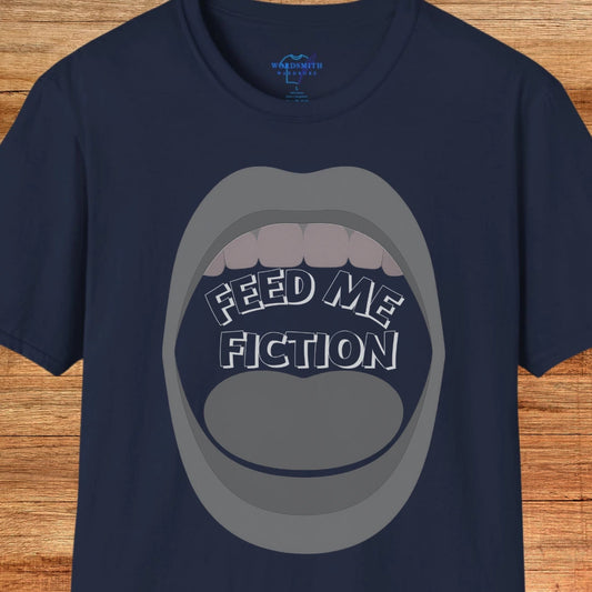 Feed Me Fiction Shirt - Navy