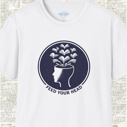Feed Your Mind T-Shirt - White