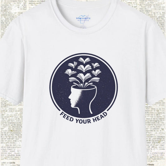 Feed Your Mind T-Shirt - White