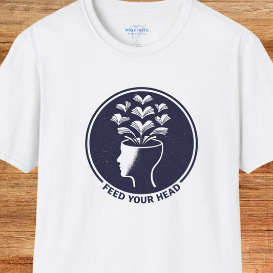 Feed Your Mind T-Shirt - White