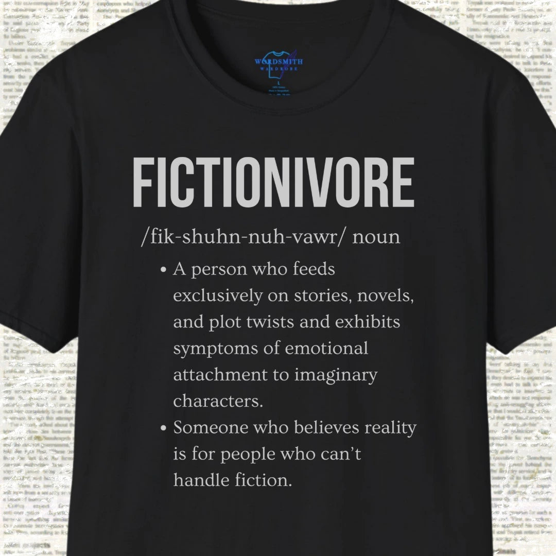 Fictionivore Definition Shirt - Black