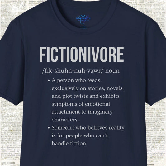 Fictionivore Definition Shirt - Navy