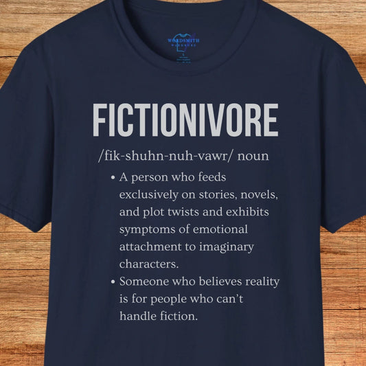 Fictionivore Definition Shirt - Navy