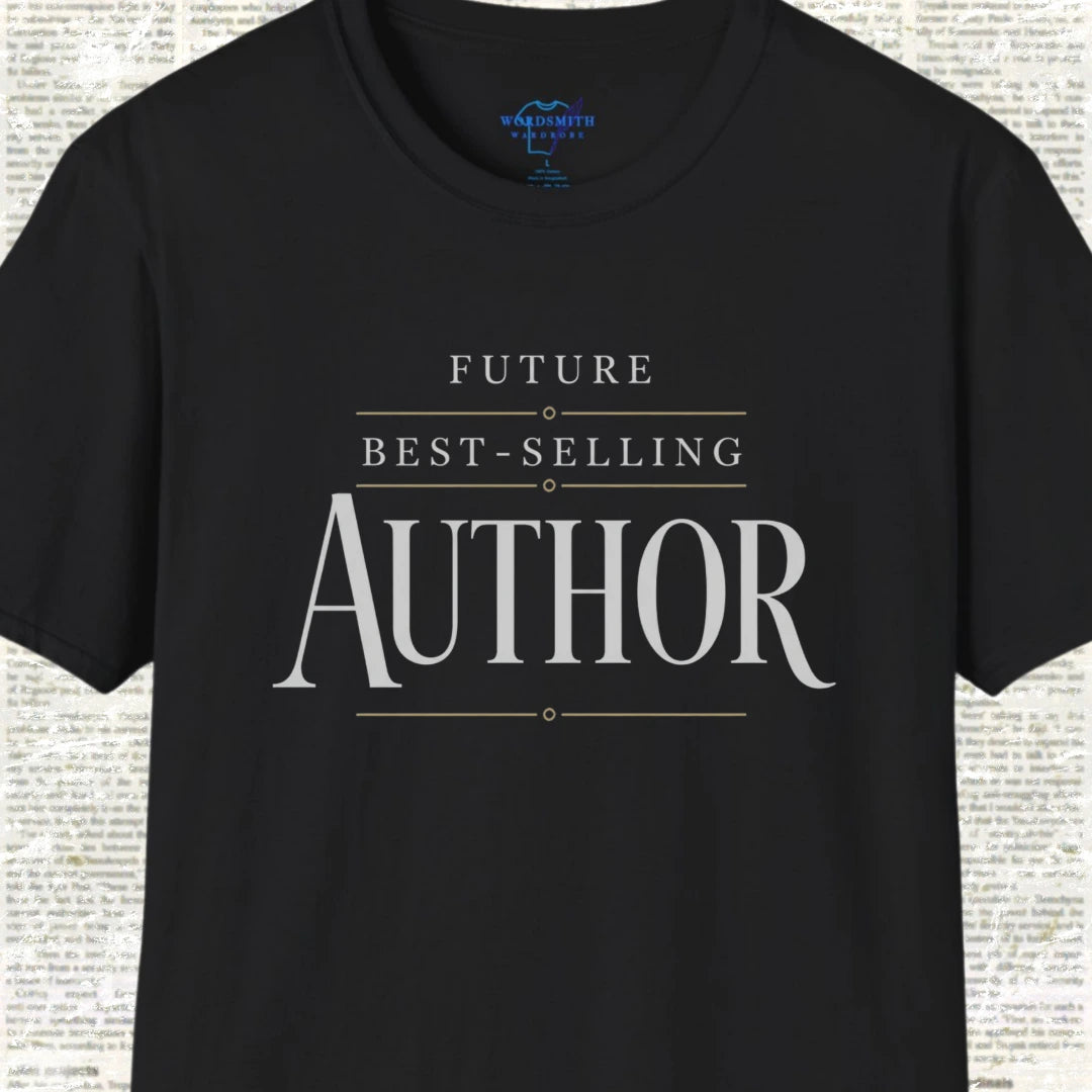 Future Best-Selling Author Shirt - Black