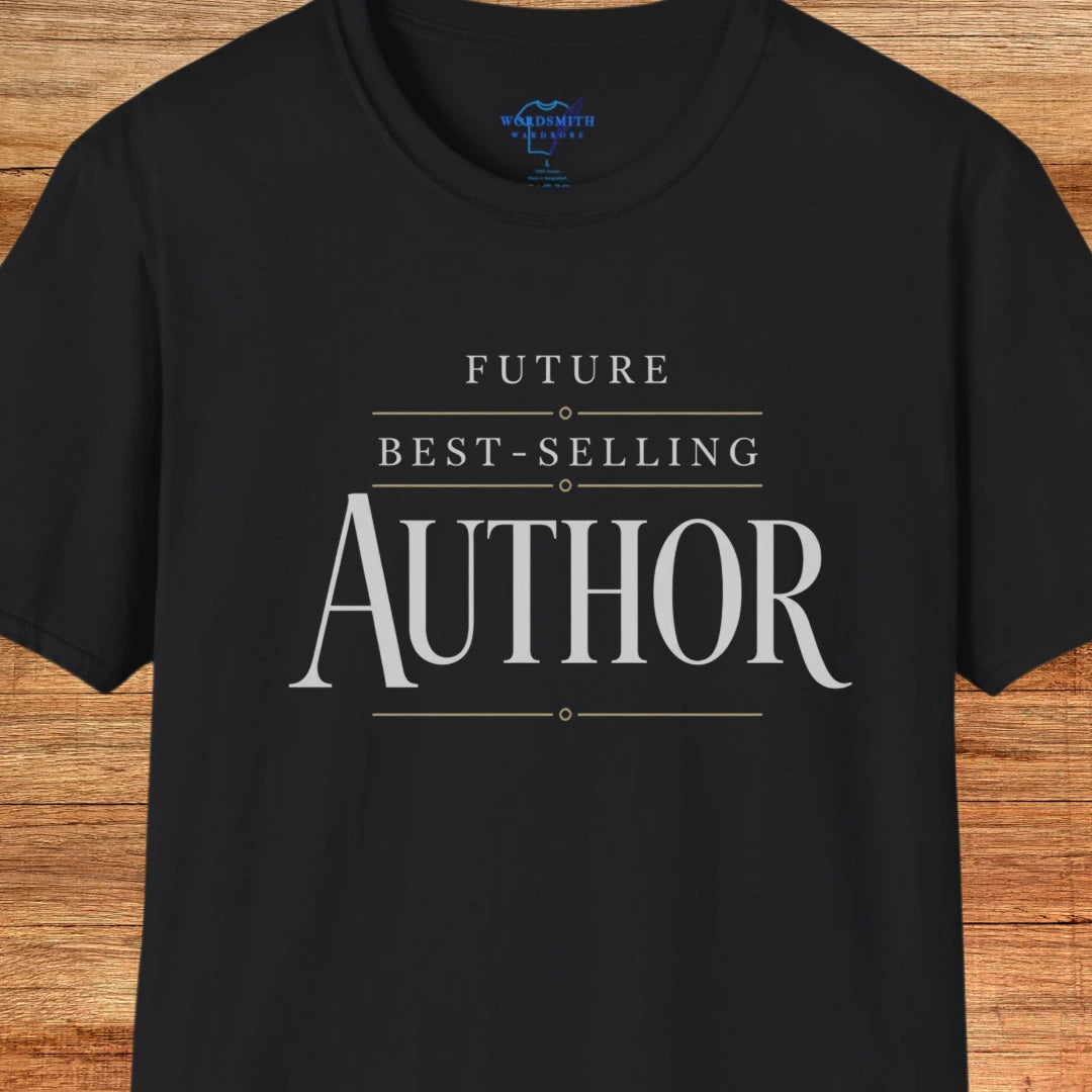 Future Best-Selling Author Shirt - Black