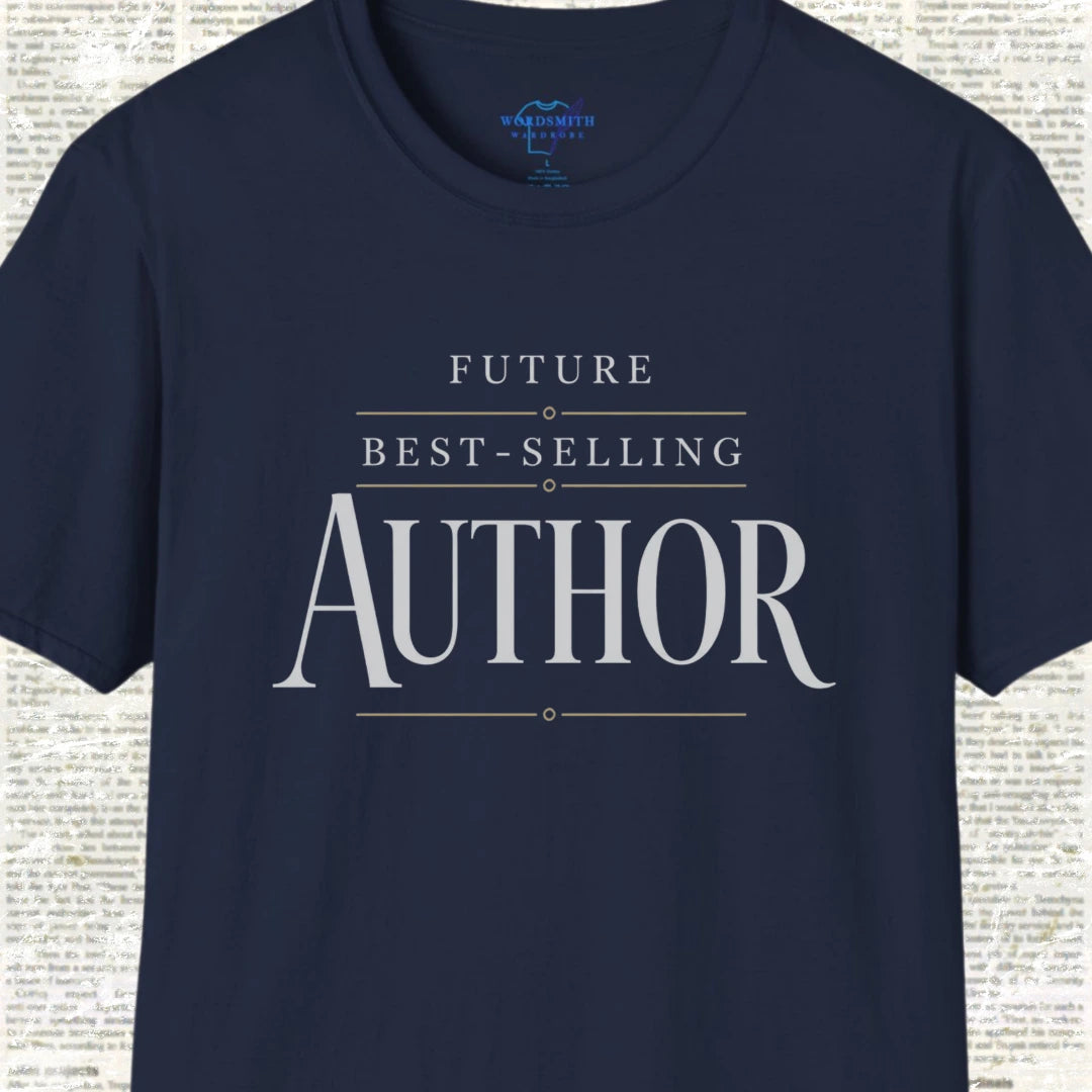 Future Best-Selling Author Shirt - Navy