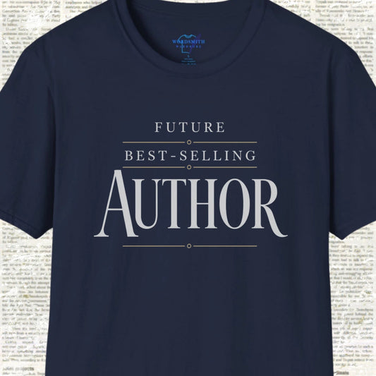 Future Best-Selling Author Shirt - Navy