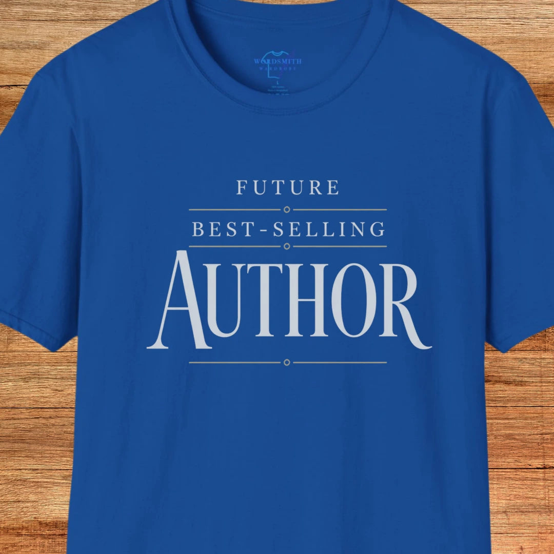 Future Best-Selling Author Shirt - Royal