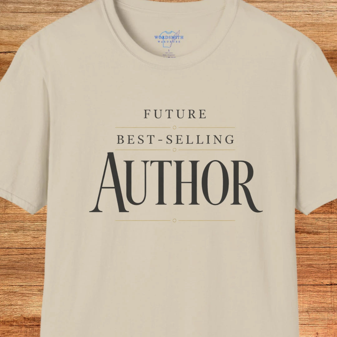Future Best-Selling Author Shirt - Sand