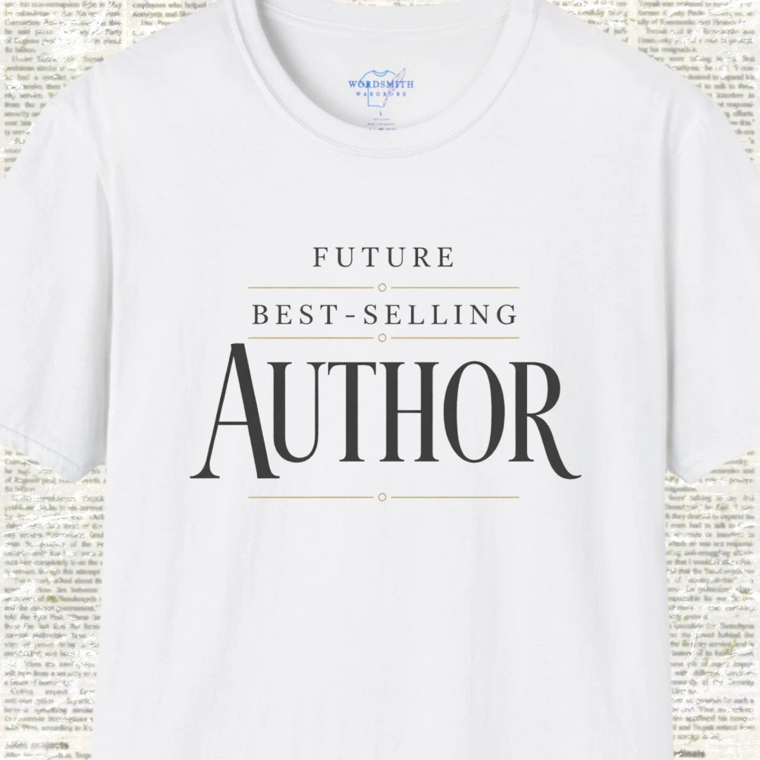 Future Best-Selling Author Shirt - White