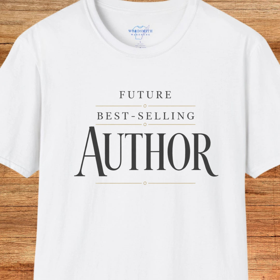 Future Best-Selling Author Shirt - White