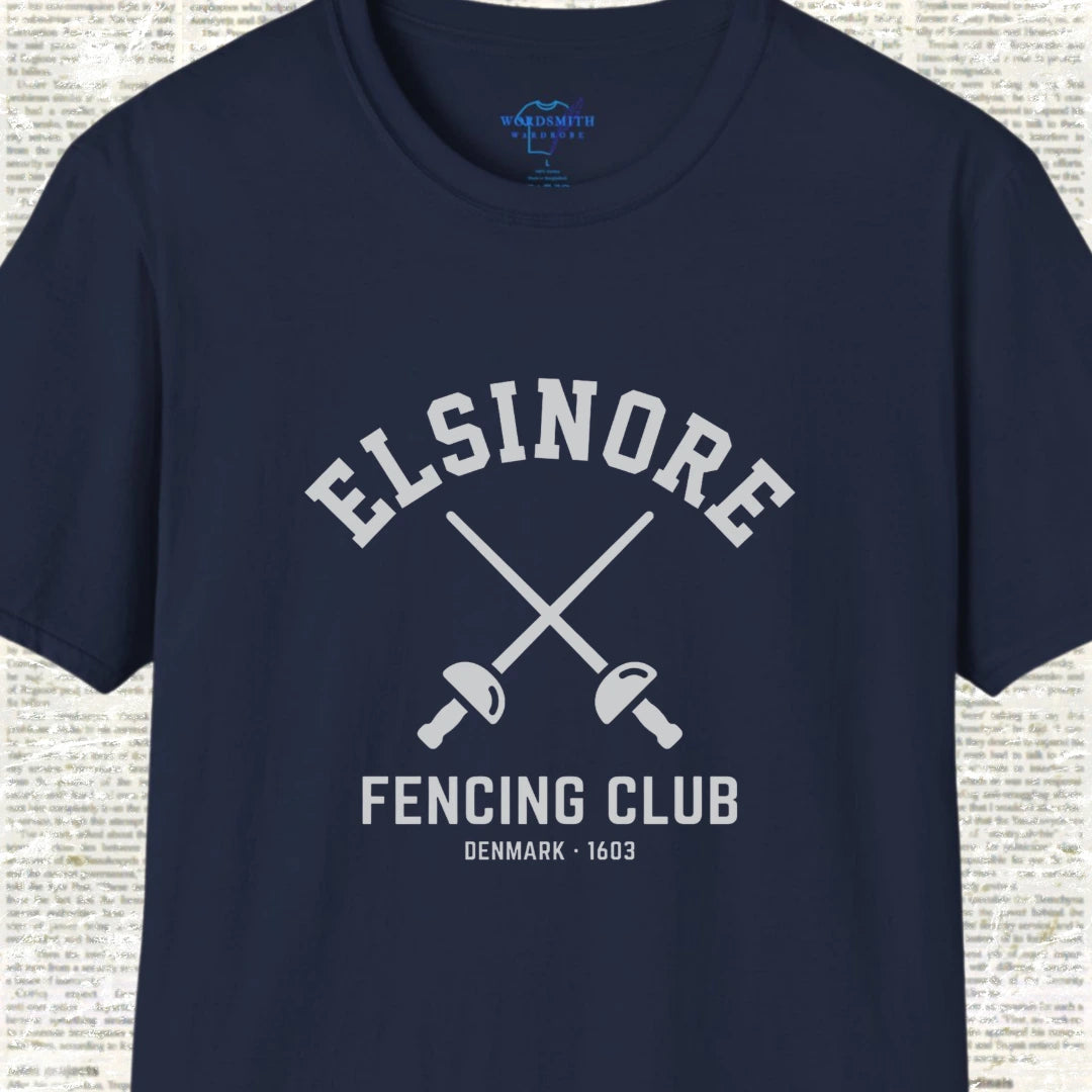 Hamlet Literary Humor Shirt - Navy