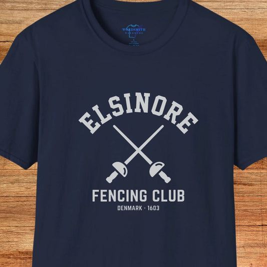 Hamlet Literary Humor Shirt - Navy
