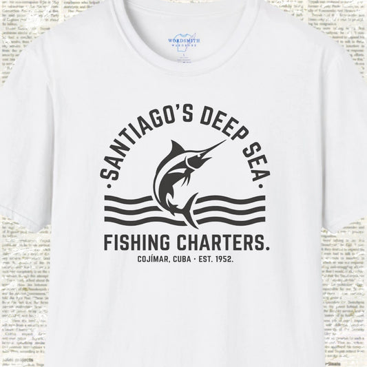 Hemingway – Old Man and the Sea Humor - White