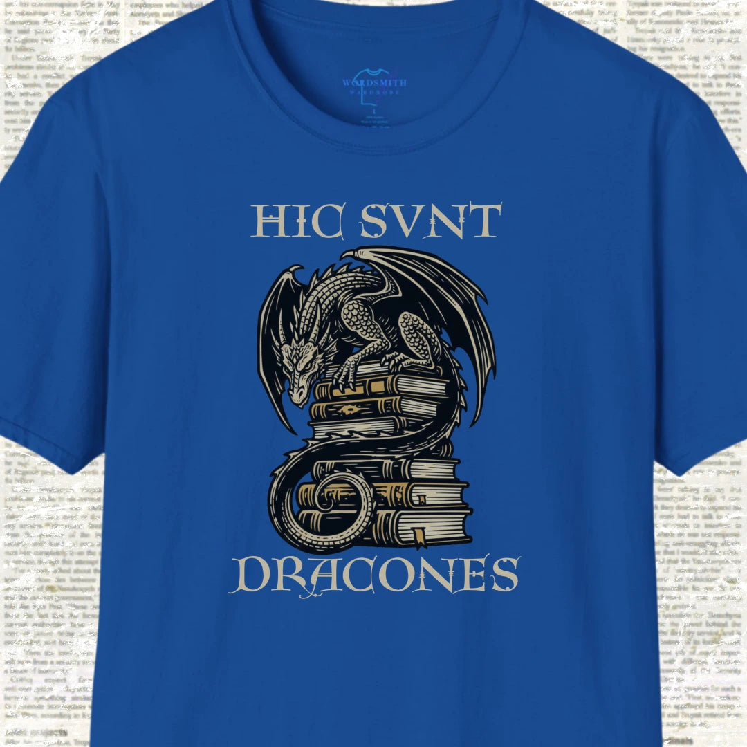 Hic Sunt Dracones Shirt - Royal