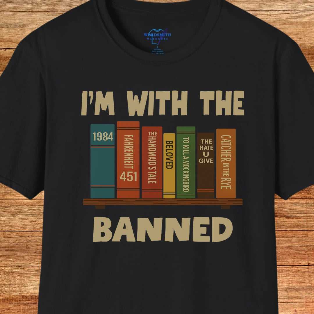 I’m With the Banned Shirt - Black