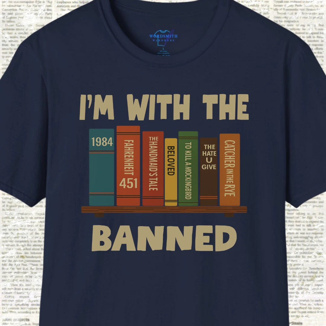 I’m With the Banned Shirt - Navy