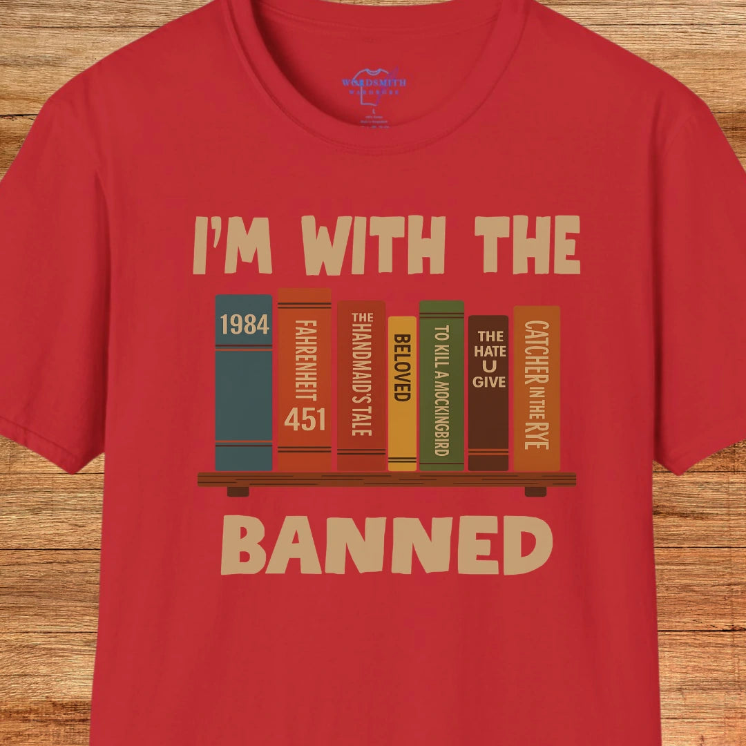 I’m With the Banned Shirt - Red