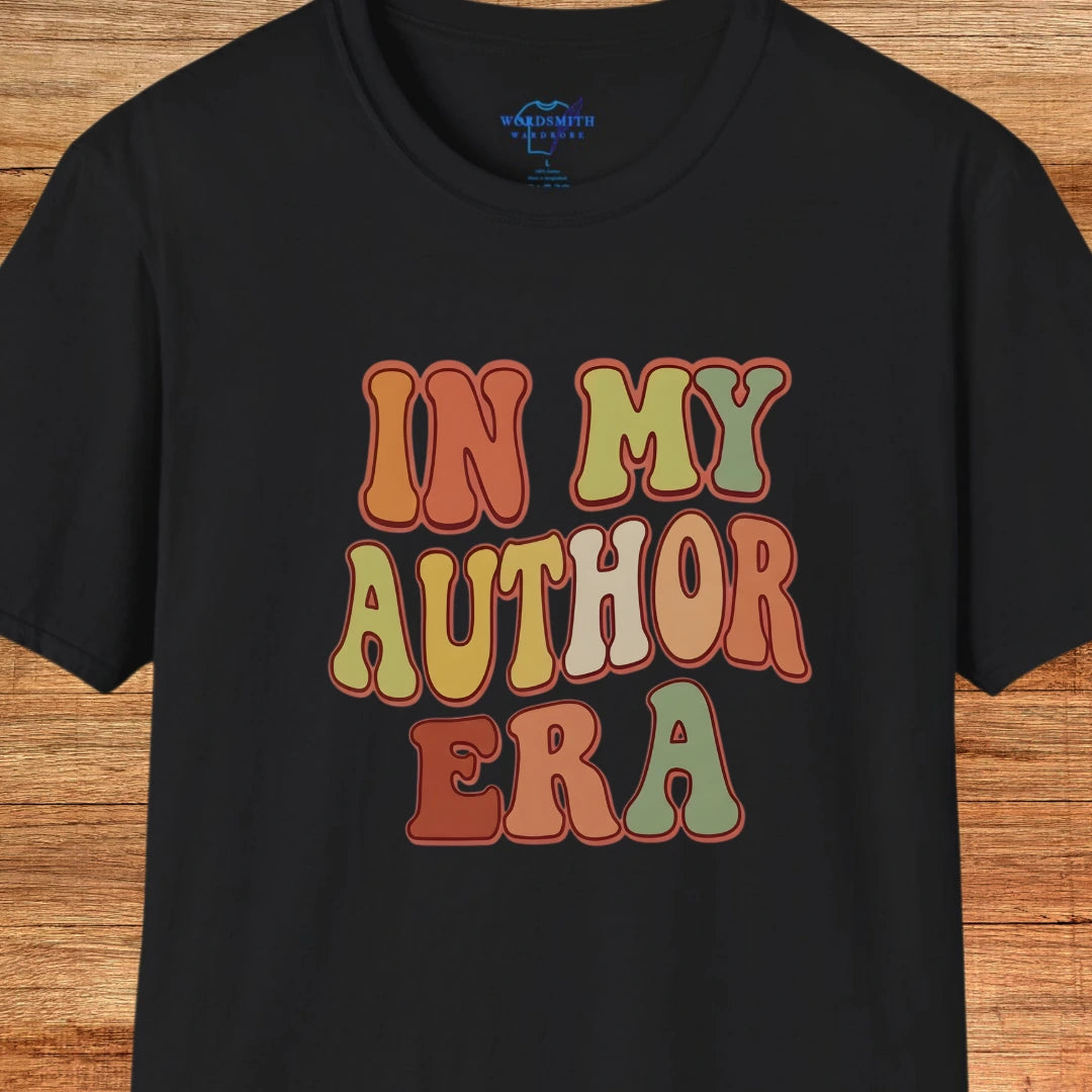 In My Author Era – Writer Shirt - Black