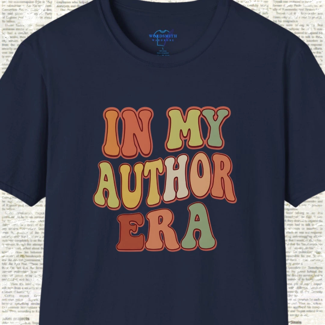 In My Author Era – Writer Shirt - Navy