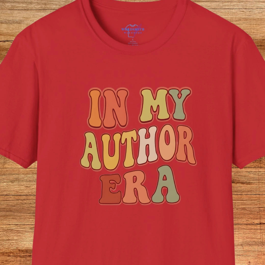In My Author Era – Writer Shirt - Red