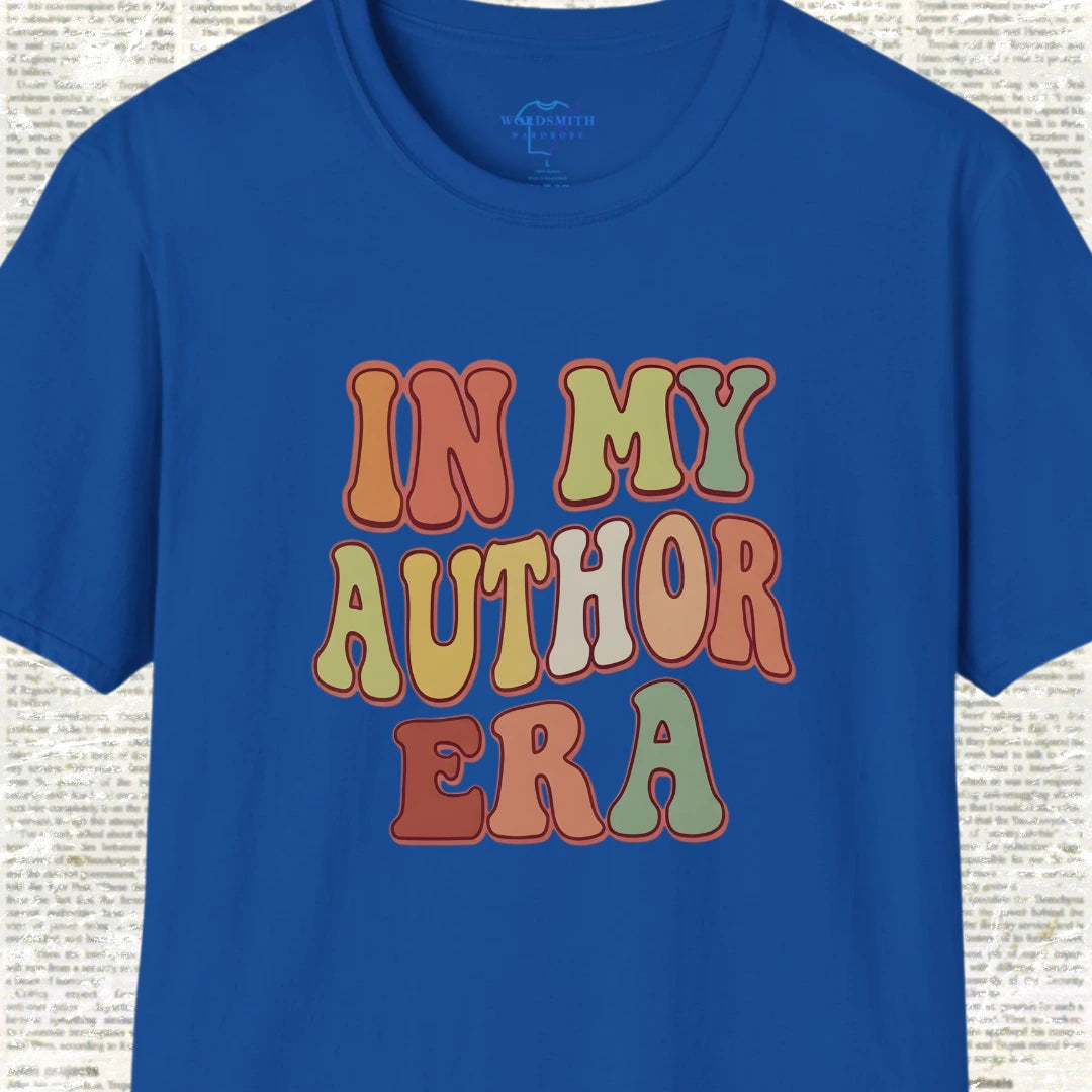 In My Author Era – Writer Shirt - Royal
