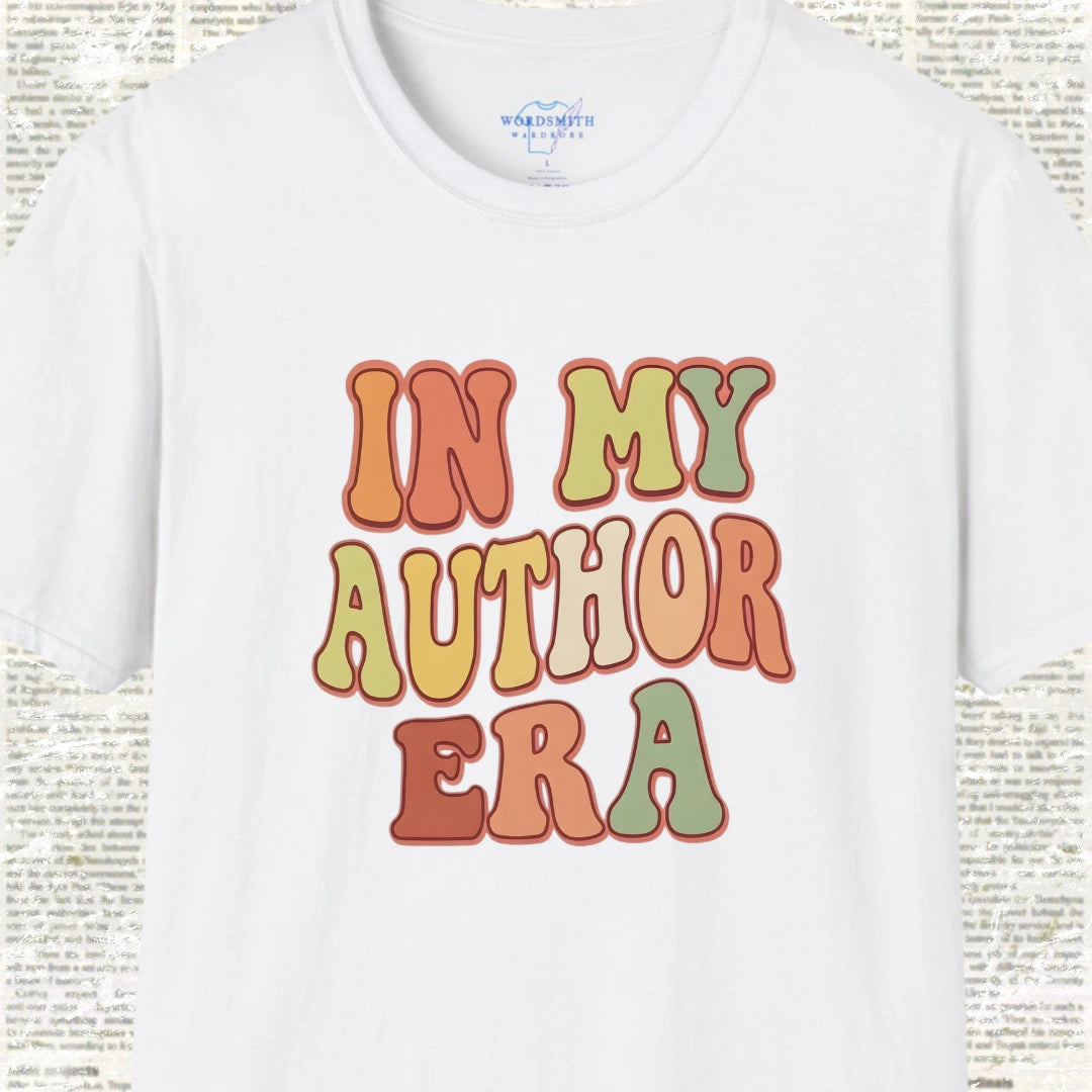 In My Author Era – Writer Shirt - White