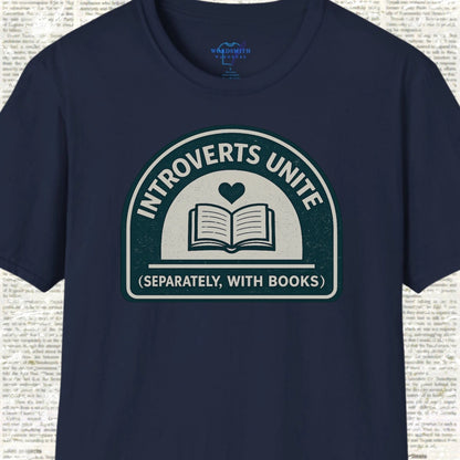 Introverts Unite Shirt - Navy