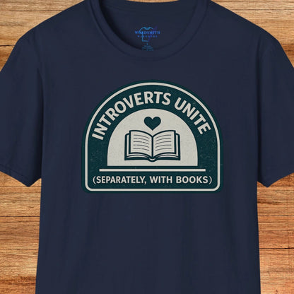 Introverts Unite Shirt - Navy