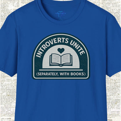Introverts Unite Shirt - Royal