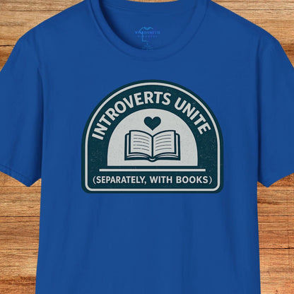Introverts Unite Shirt - Royal