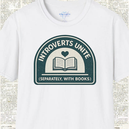 Introverts Unite Shirt - White