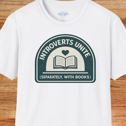 Introverts Unite Shirt - White