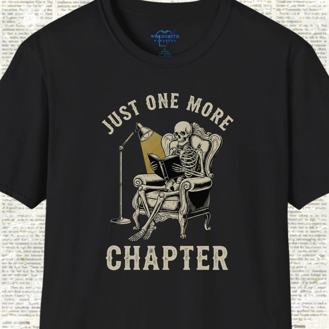 Just One More Chapter Shirt - Black