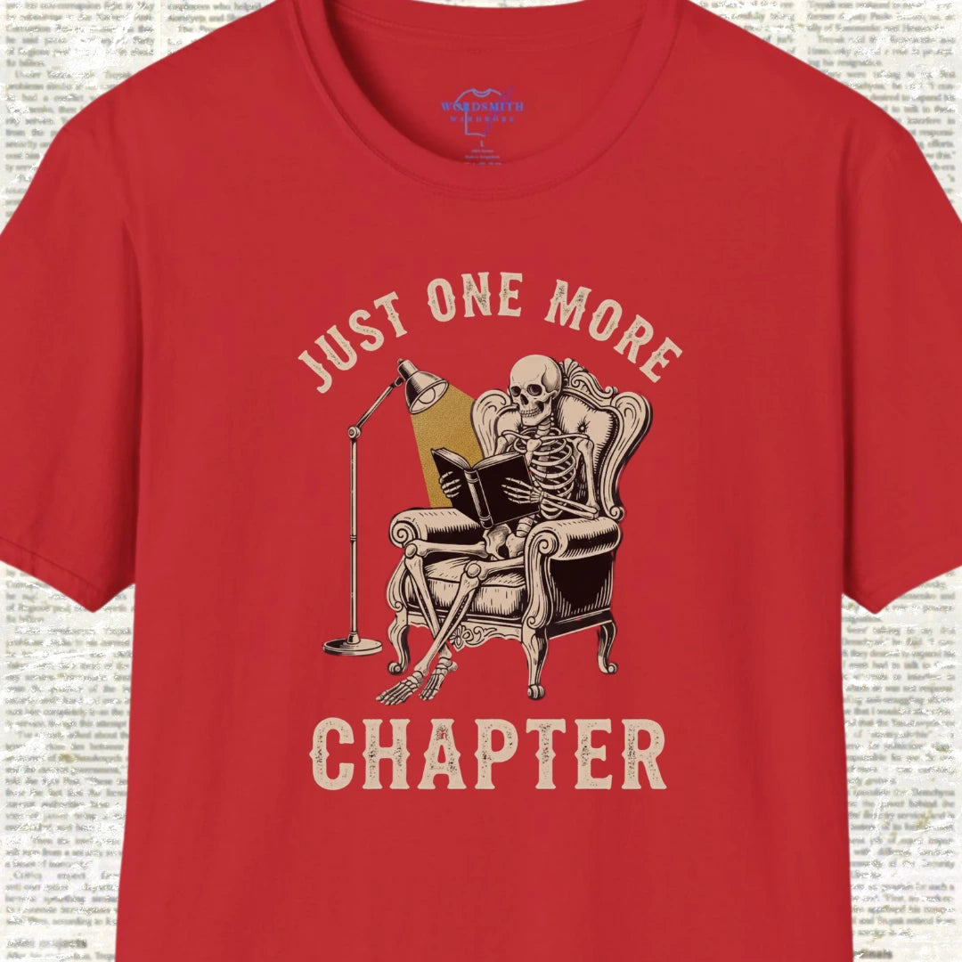 Just One More Chapter Shirt - Red