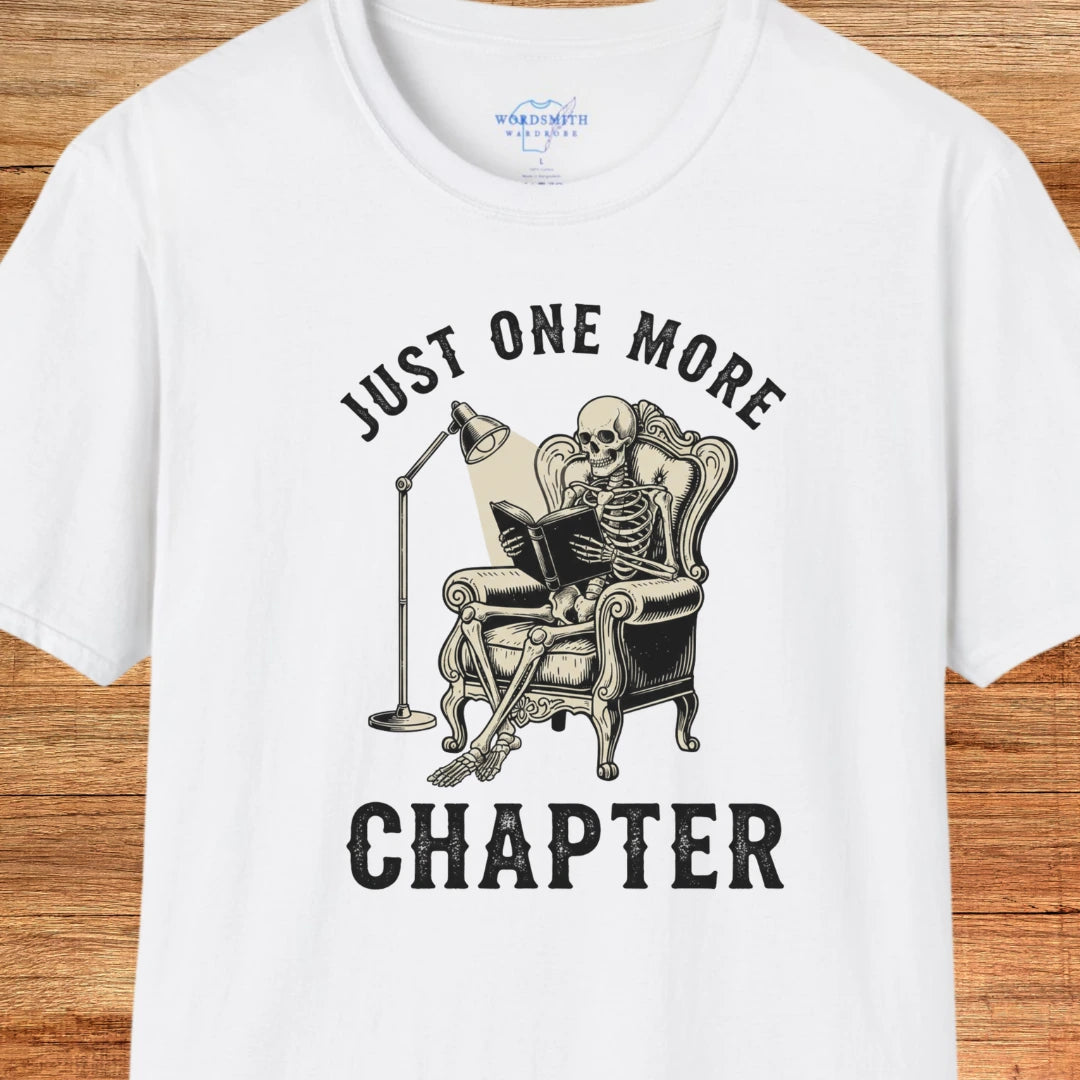 Just One More Chapter Shirt - White
