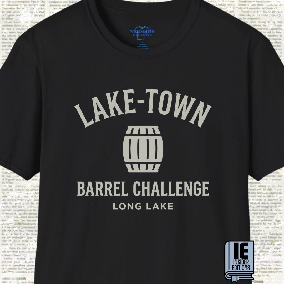 Lake-Town Barrel Challenge T-Shirt - Black