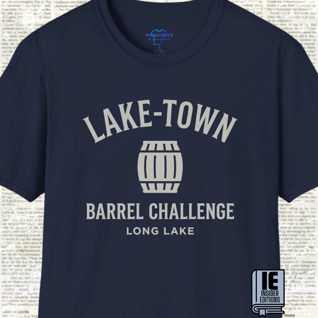 Lake-Town Barrel Challenge T-Shirt - Navy