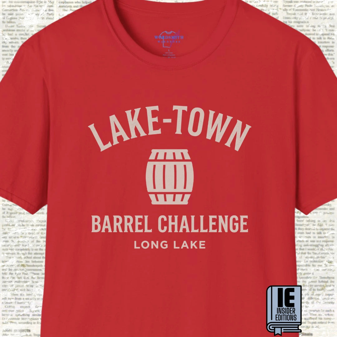 Lake-Town Barrel Challenge T-Shirt - Red