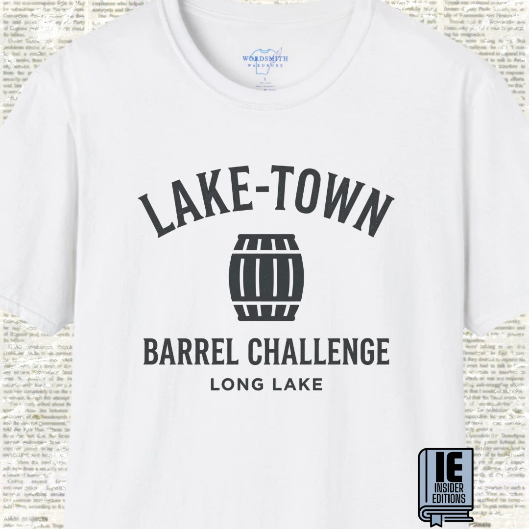 Lake-Town Barrel Challenge T-Shirt - White